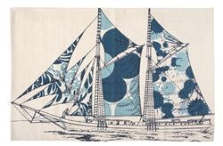 Dazzle Ship Bath Mat