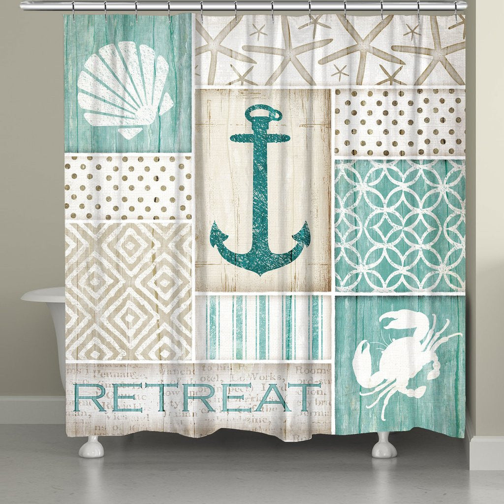 Coastal Retreat Shower Curtain