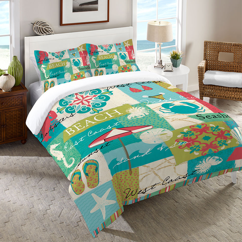 Coastal Party Duvet Cover