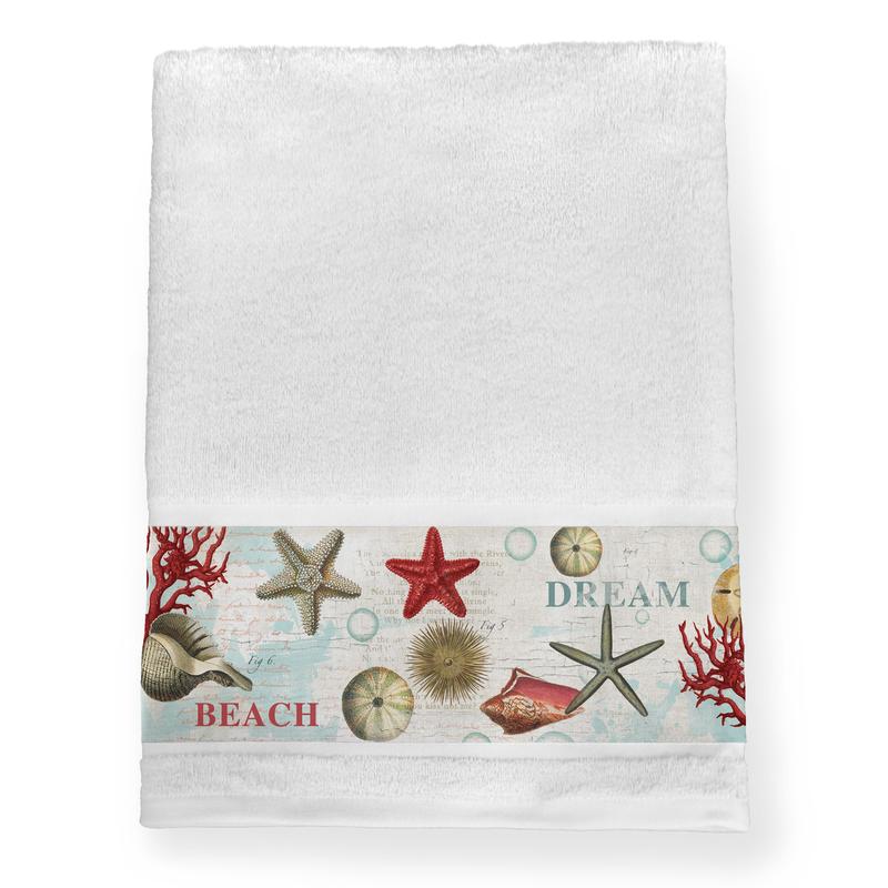 Dream Beach Shells Bath Towel