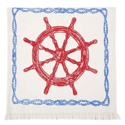 Maritime Sketch Hand Towel Set - Multi