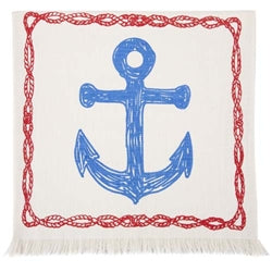 Maritime Sketch Hand Towel Set - Multi