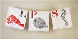 Alphabet Hand Towel Set