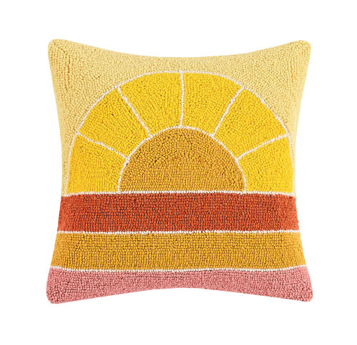 Retro Rainbow Hook Pillow