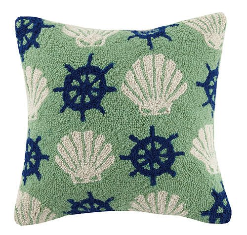 Shell Wheel Repeat Hook Pillow