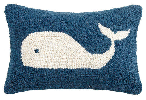 Whale Hook Pillow – Coastal Style Gifts