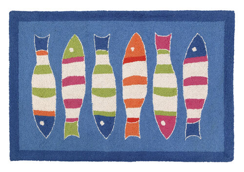 Picket Fish Hook Rug