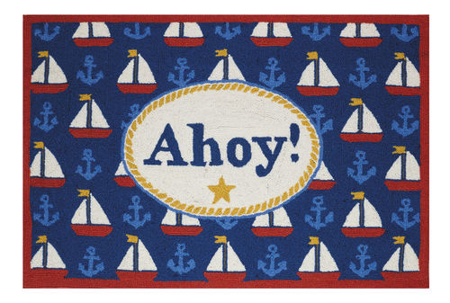 Ahoy Hook Rug