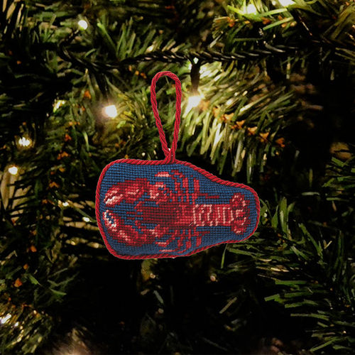 Lobster Needlepoint Ornament