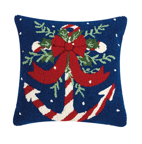 Candy Cane Hook Pillow – Coastal Style Gifts