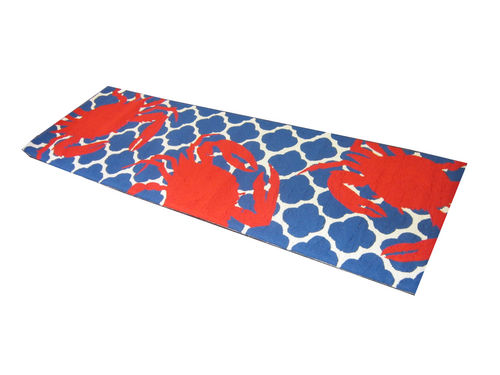 Red Crab Hook Rug