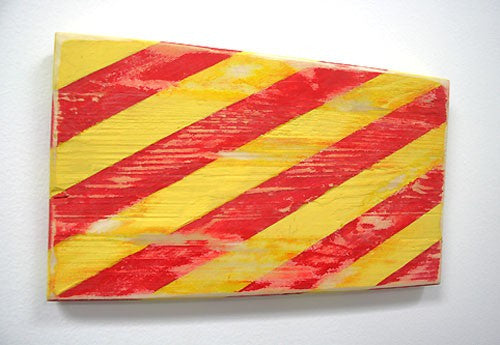 Nautical Wood Signal Flag- Y (Yankee)