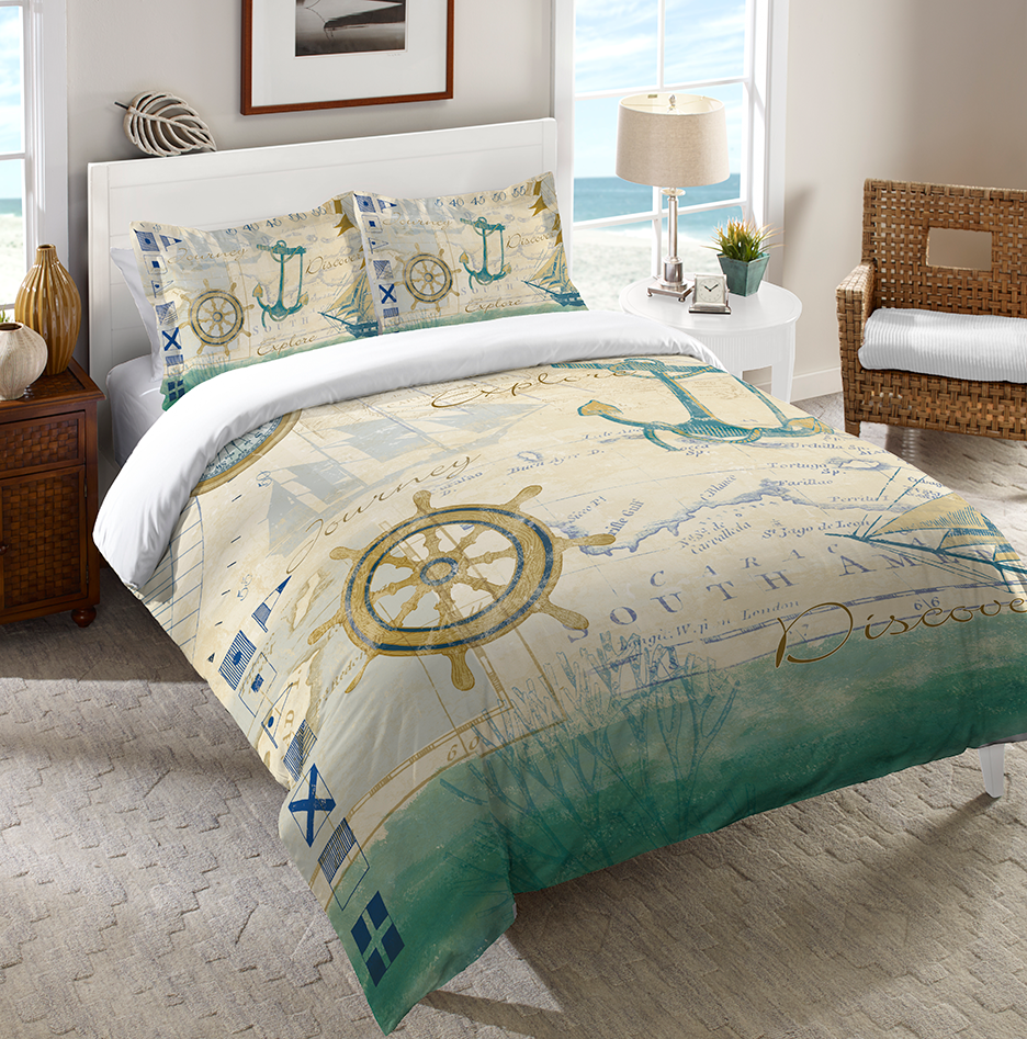 Nautical comforter discount