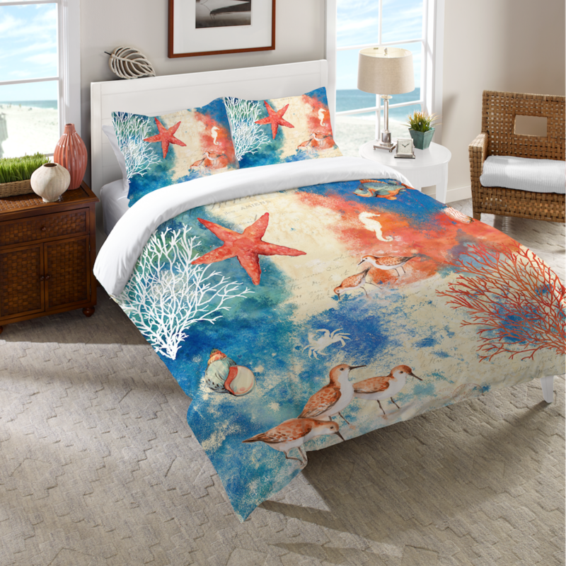 Ocean Splash Duvet Cover