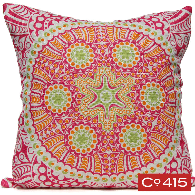 Medallion 3 Pillow - Tropical
