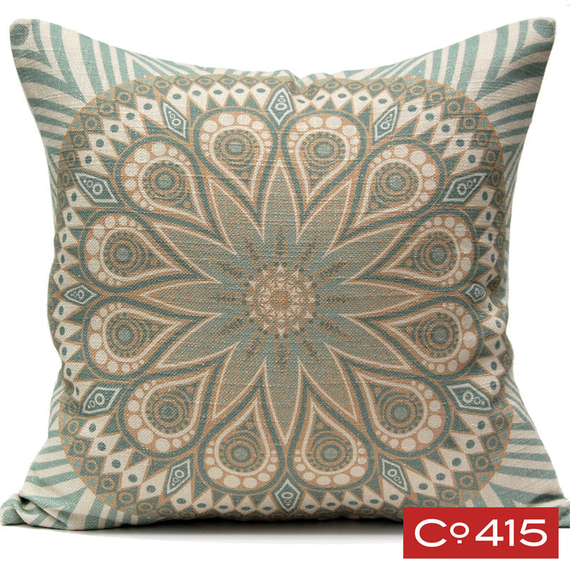 Medallion discount pillow cover