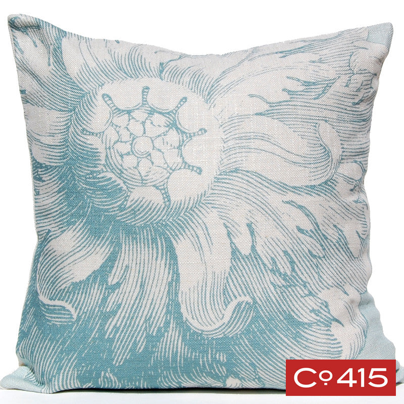 Rosette Pillow - Silverberry