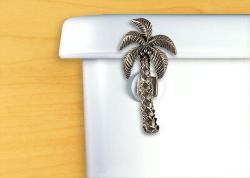 Palm Tree Toilet Flush Handle