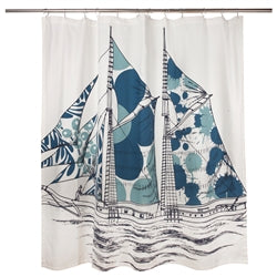 Dazzle Ship Shower Curtain