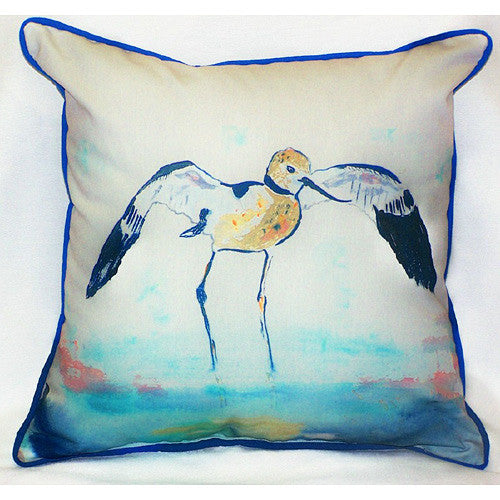 Betsy's Avocet Pillow- Indoor/Outdoor