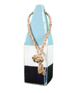 Buoy 12H - Aqua/White/Navy – Coastal Style Gifts