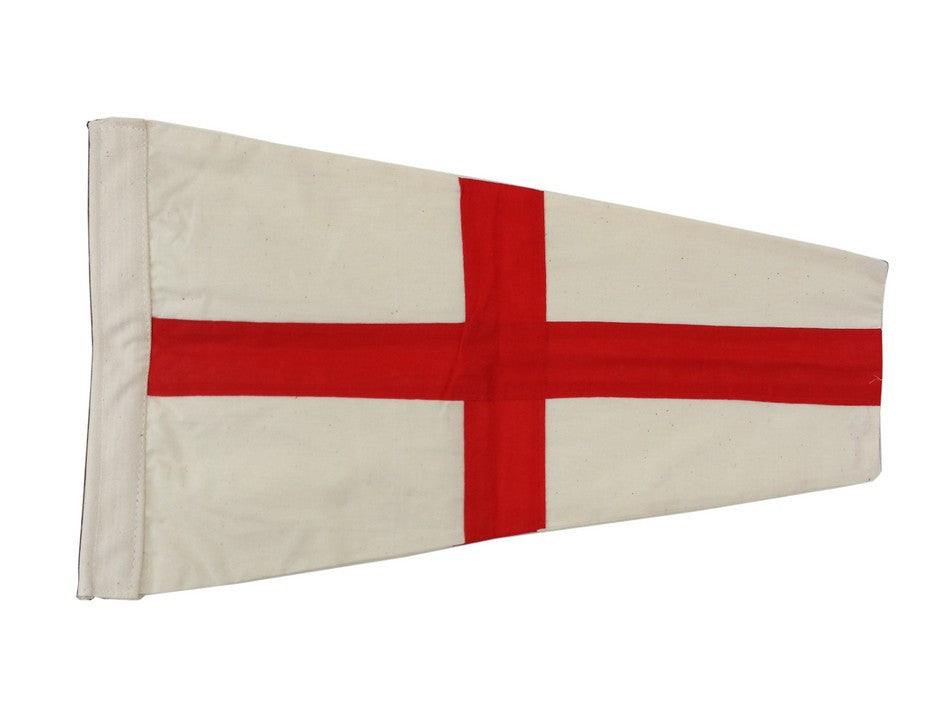Number 8 - Nautical Cloth Signal Pennant - 20"