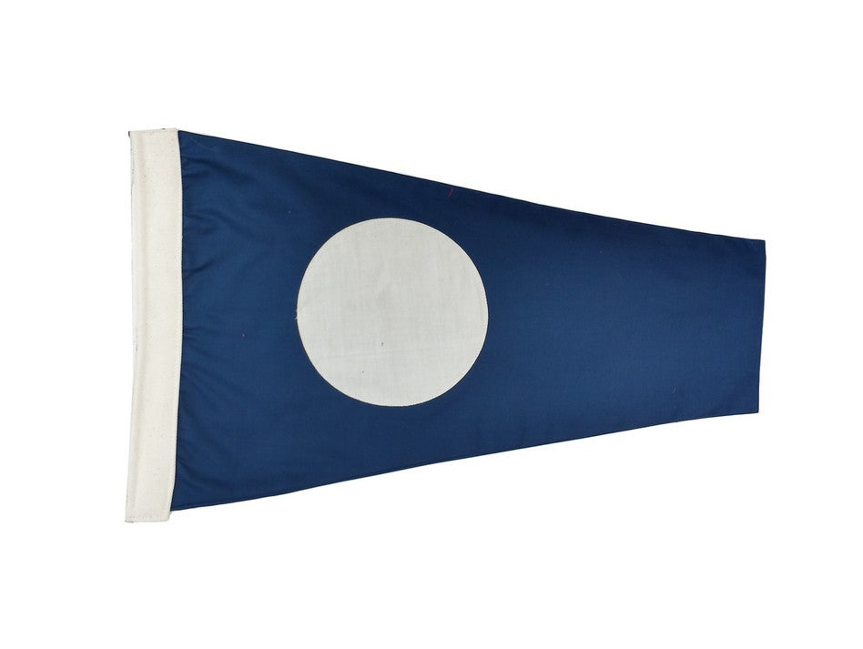 Number 2 - Nautical Cloth Signal Pennant - 20"