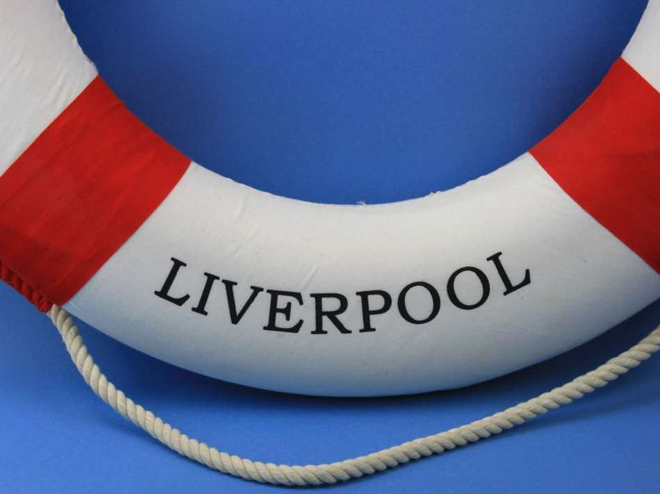 RMS Titanic Decorative Life Ring 20" - Red