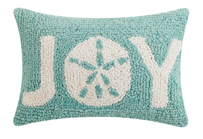 Joy Sand Dollar Hook Pillow