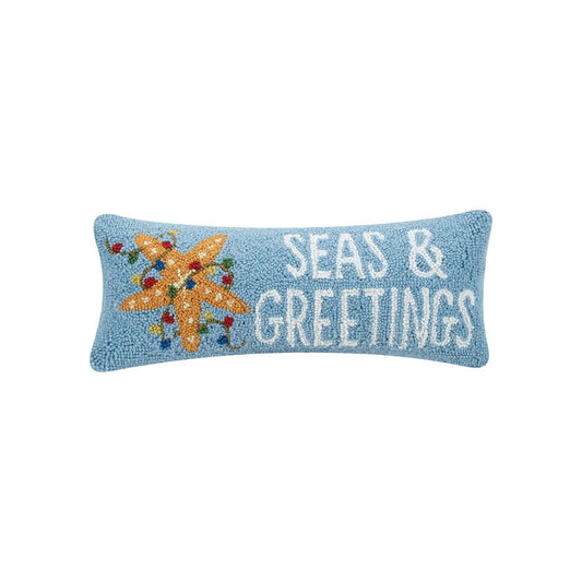 Seas and Greetings Hook Pillow