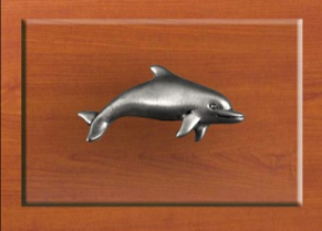 Dolphin Knob Left Facing