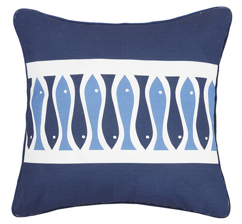 Sardinia Striped Printed Pillow