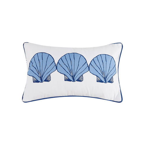 Scallop Printed Pillow