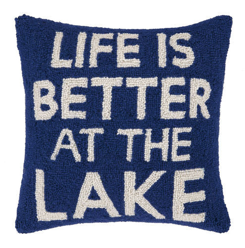 Life Is Better At The Lake Hook Pillow