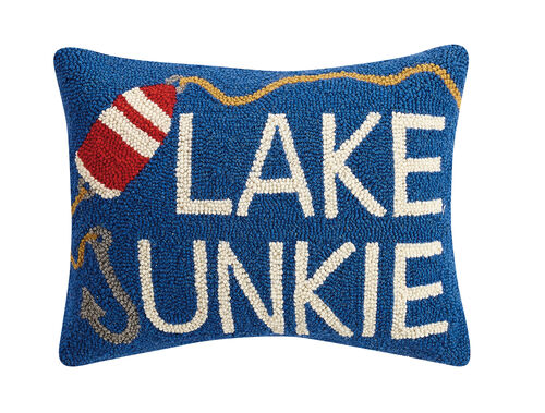 Lake Junkie Hook Pillow