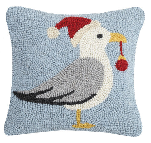 Christmas Seagull Hook Pillow