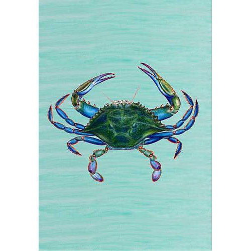 Male Blue Crab Large Flag