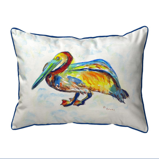 Betsy Drake Gertrude Pelican Indoor/Outdoor Extra Large Pillow