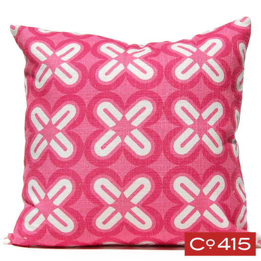 C's & X's Pillow - Pink