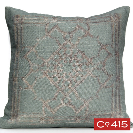 Pressed Tin Pillow - Oyster Bay