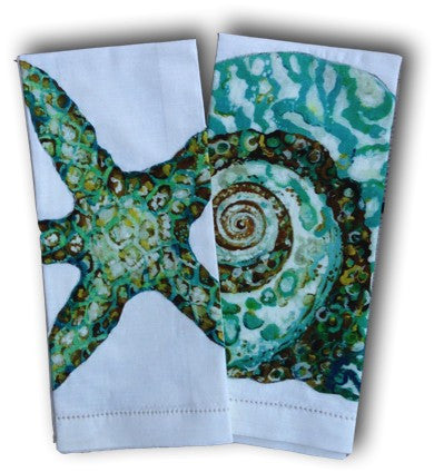 Starfish and Turban Towel Set