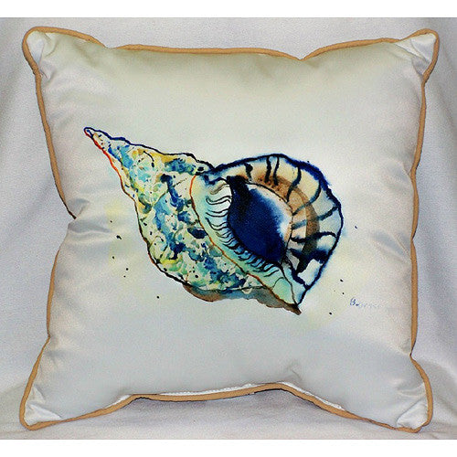 Betsy's Shell Pillow- Indoor/Outdoor
